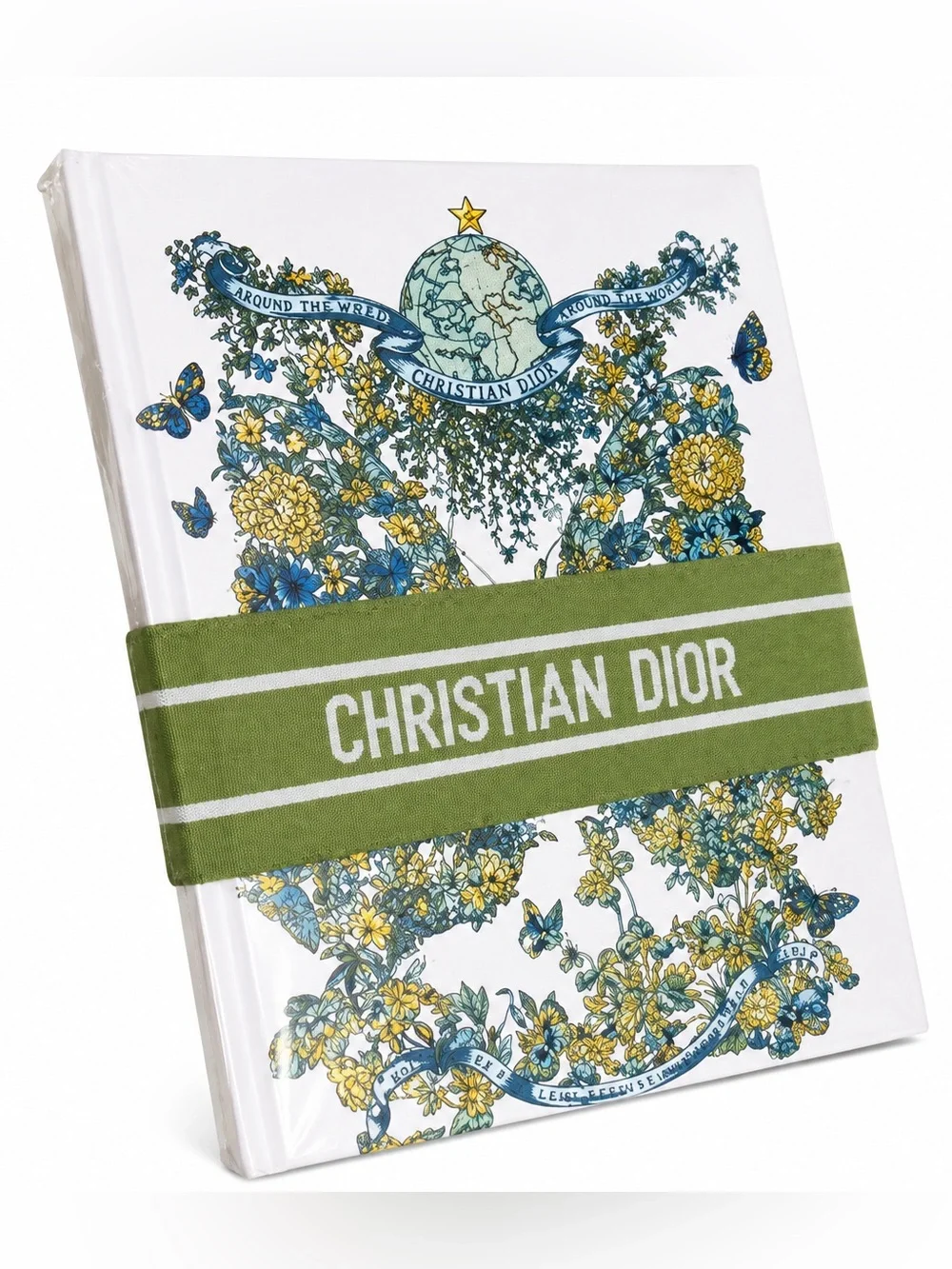 DIOR “Around The World” Rare Floral Butterly Notebook • NEW IN SEALED PACKAGE
